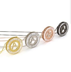 Gold plated Letter necklace A-Z up for PREORDER!